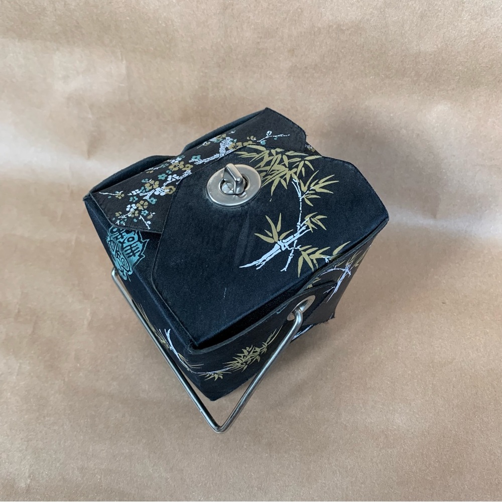 Fabric Take Out Container Box Purse - Picture 5 of 5